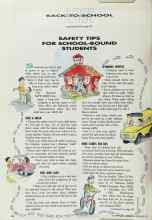 Better Homes & Gardens September 1991 Magazine Article: SAFETY TIPS FOR SCHOOL-BOUND STUDENTS