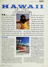 Better Homes & Gardens October 1991 Magazine Article: HAWAII Your Way