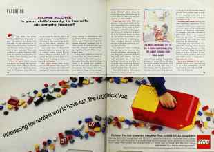 Better Homes & Gardens October 1991 Magazine Article: HOME ALONE