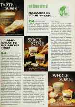 Better Homes & Gardens November 1991 Magazine Article: HAZARDS IN YOUR TRASH...