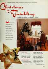 Better Homes & Gardens December 1991 Magazine Article: Christmas in a Twinkling