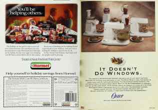 Better Homes & Gardens December 1991 Magazine Article: Page 166