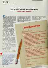 Better Homes & Gardens January 1992 Magazine Article: FIT AND TRIM BY SPRING
