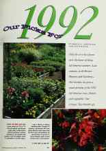 Better Homes & Gardens January 1992 Magazine Article: Out Picks For 1992