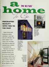 Better Homes & Gardens February 1992 Magazine Article: A NEW home To Go