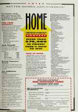 Better Homes & Gardens April 1992 Magazine Article: HOME IMPROVEMENT CONTEST