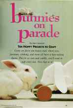 Better Homes & Gardens April 1992 Magazine Article: Bunnies on parade