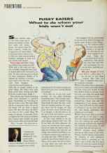 Better Homes & Gardens May 1992 Magazine Article: FUSSY EATERS What to do when your kids won't eat