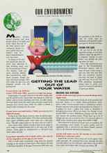 Better Homes & Gardens May 1992 Magazine Article: GETTING THE LEAD OUT OF YOUR WATER