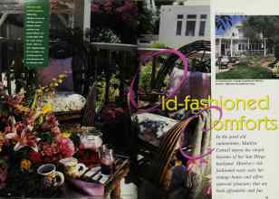 Better Homes & Gardens June 1992 Magazine Article: Old-fashioned Comforts