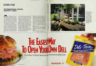 Better Homes & Gardens June 1992 Magazine Article: SWIMMING POOL SAFETY TIPS