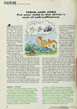 Better Homes & Gardens July 1992 Magazine Article: TEENS AND JOBS