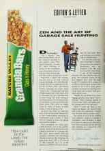 Better Homes & Gardens August 1992 Magazine Article: EDITOR'S LETTER