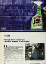 Better Homes & Gardens August 1992 Magazine Article: FENCE-TOP FASHION