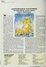 Better Homes & Gardens August 1992 Magazine Article: HOUSEHOLD HAZARDS