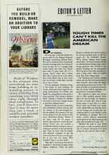 Better Homes & Gardens September 1992 Magazine Article: TOUGH TIMES CAN'T KILL THE AMERICAN DREAM