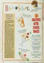 Better Homes & Gardens September 1992 Magazine Article: Safety tips for brown baggers