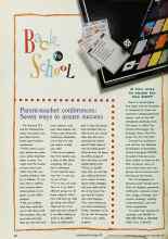 Better Homes & Gardens September 1992 Magazine Article: A fun way to study for the SAT?
