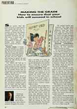 Better Homes & Gardens September 1992 Magazine Article: MAKING THE GRADE