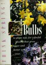 Better Homes & Gardens October 1992 Magazine Article: THINK SPRING! Bulbs