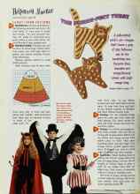 Better Homes & Gardens October 1992 Magazine Article: CANDY-CORN COSTUME