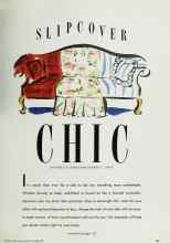 Better Homes & Gardens October 1992 Magazine Article: SLIPCOVER CHIC