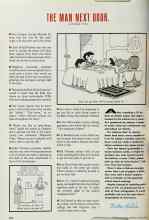 Better Homes & Gardens October 1992 Magazine Article: THE MAN NEXT DOOR