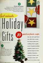 Better Homes & Gardens November 1992 Magazine Article: Last minute Holiday Gifts