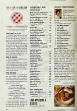 Better Homes & Gardens November 1992 Magazine Article: NUTRITION INFORMATION