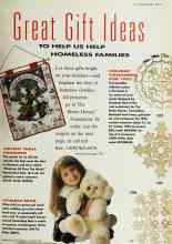 Better Homes & Gardens November 1992 Magazine Article: Great Gift Ideas