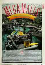 Better Homes & Gardens November 1992 Magazine Article: MEGA MALLS beyond shopping