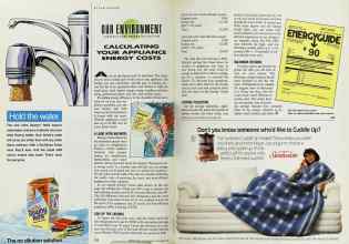 Better Homes & Gardens November 1992 Magazine Article: CALCULATING YOUR APPLIANCE ENERGY COSTS