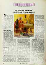 Better Homes & Gardens December 1992 Magazine Article: HOLIDAY SPIRITS: KEEPING THEM LIGHT