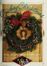 Better Homes & Gardens December 1992 Magazine Article: Cowboy Christmas