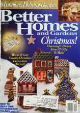 Better Homes & Gardens December 1992 Magazine Cover