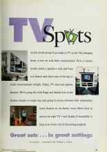 Better Homes & Gardens January 1993 Magazine Article: TV Spots