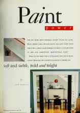 Better Homes & Gardens January 1993 Magazine Article: Paint power