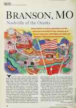 Better Homes & Gardens January 1993 Magazine Article: BRANSON, MO