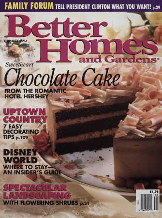 Archive of Better Homes & Gardens for 1993