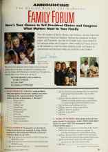 Better Homes & Gardens February 1993 Magazine Article: FAMILY FORUM