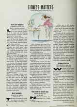 Better Homes & Gardens February 1993 Magazine Article: POST-EXERCISE BREAST MILK