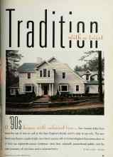 Better Homes & Gardens February 1993 Magazine Article: Tradition with a twist
