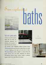Better Homes & Gardens February 1993 Magazine Article: Sun -splashed baths