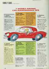 Better Homes & Gardens February 1993 Magazine Article: 7 MONEY-SAVING CAR MAINTENANCE TIPS