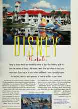 Better Homes & Gardens February 1993 Magazine Article: DISNEY Hotels