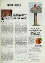 Better Homes & Gardens March 1993 Magazine Article: SPECTACULAR DESIGN IN OUR KITCHEN OF THE YEAR