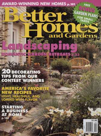 Archive of Better Homes & Gardens for 1993