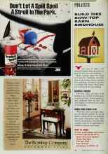 Better Homes & Gardens April 1993 Magazine Article: BUILD THIS BOW-TOP BARN BIRDHOUSE