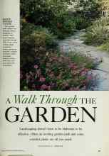 Better Homes & Gardens April 1993 Magazine Article: A Walk Through THE GARDEN
