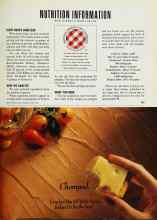 Better Homes & Gardens April 1993 Magazine Article: NUTRITION INFORMATION